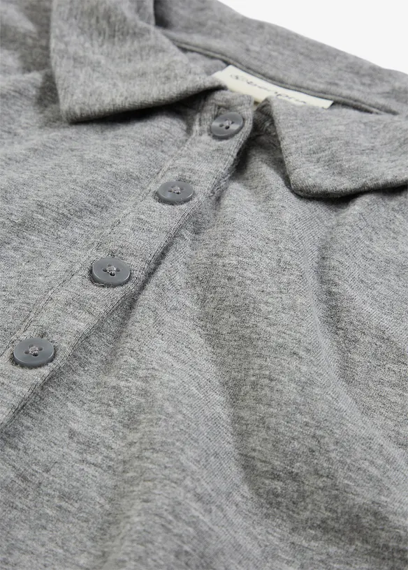 Poloshirt met wol, bonprix