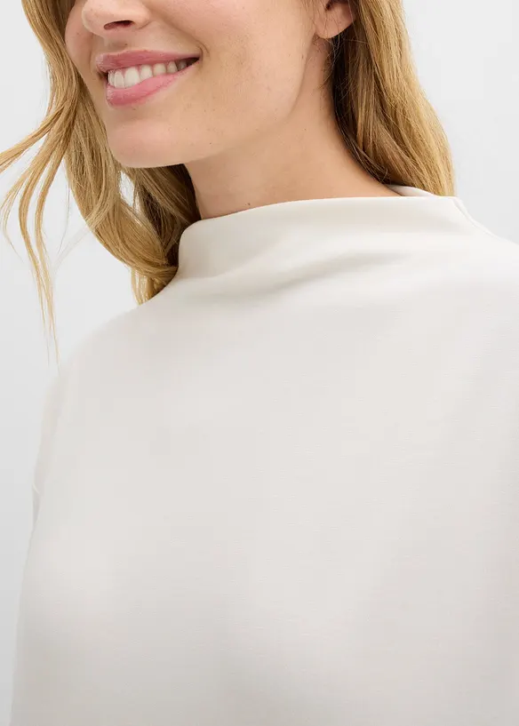 Midi jurk in een viscosemix, bonprix