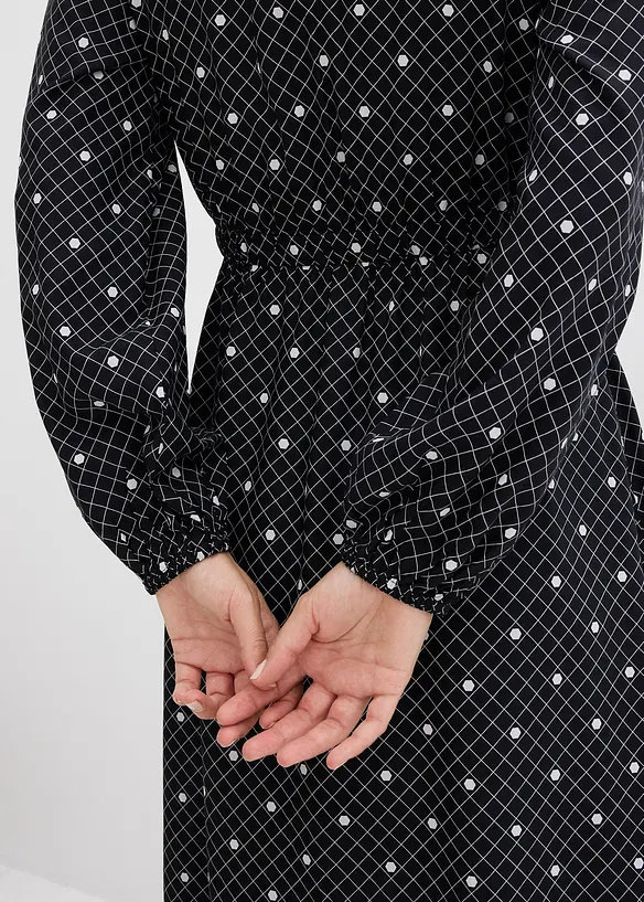 Maxi jurk van soepele viscose, bonprix