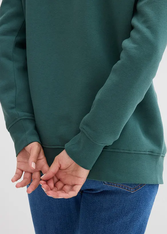 Sweater in een biologische katoenmix, bonprix