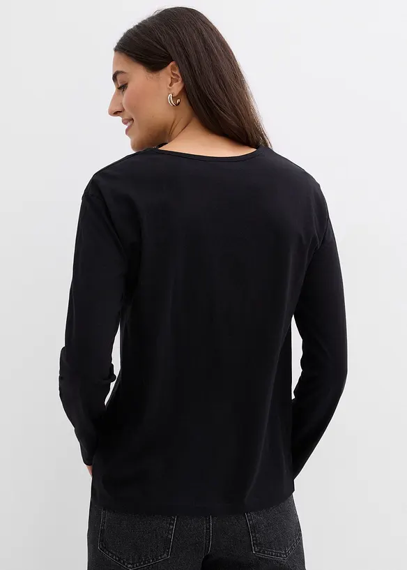 Longsleeve van biologisch katoen, bonprix