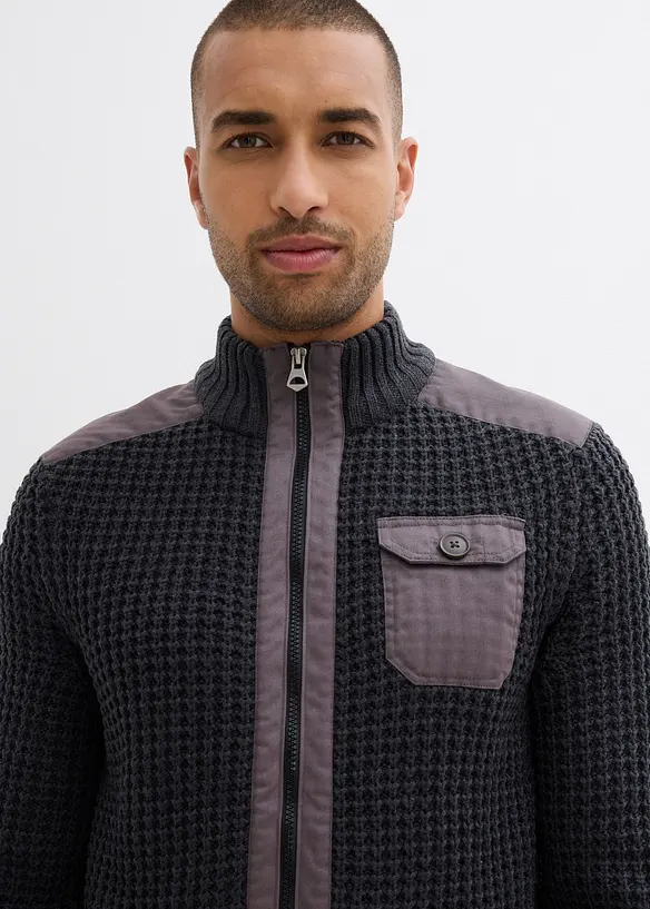 Grof gebreid vest, bonprix