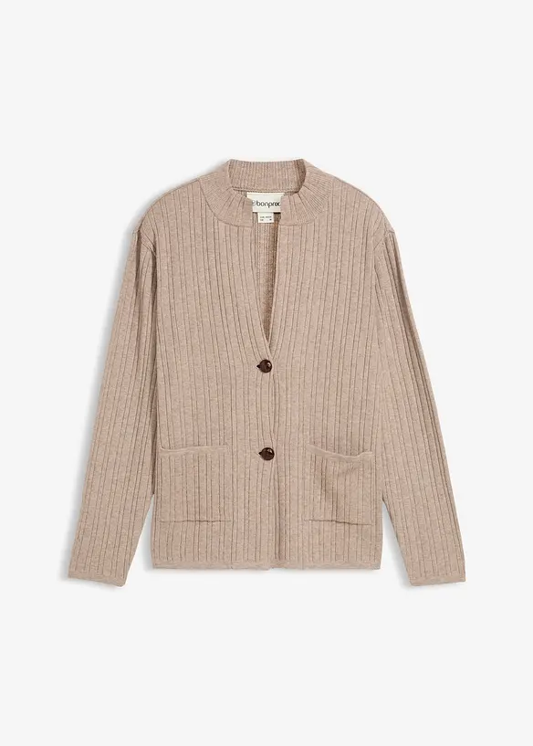 Fijn gebreid vest, bonprix