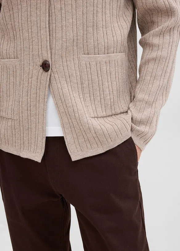 Fijn gebreid vest, bonprix