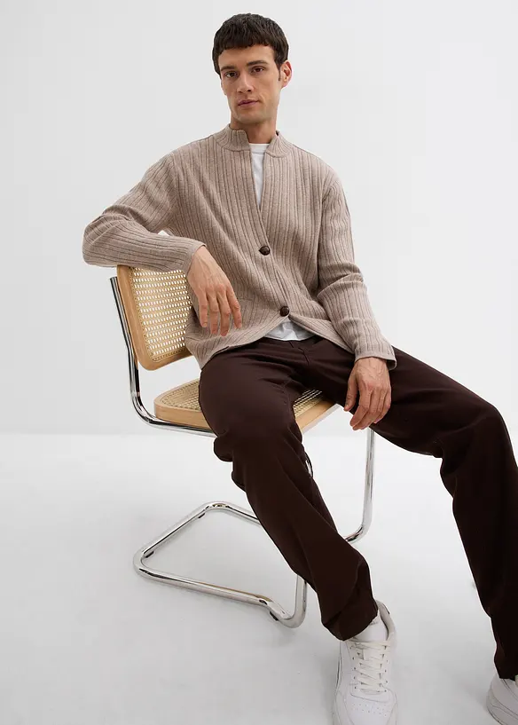 Fijn gebreid vest, bonprix