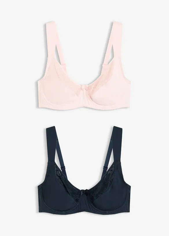 Beugel bh (set van 2), bonprix