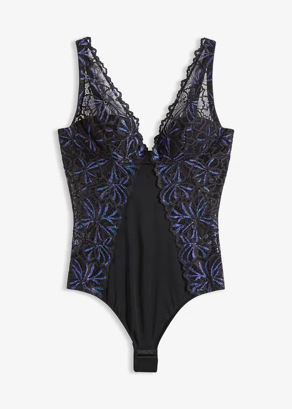 Body met glanzend garen, bonprix