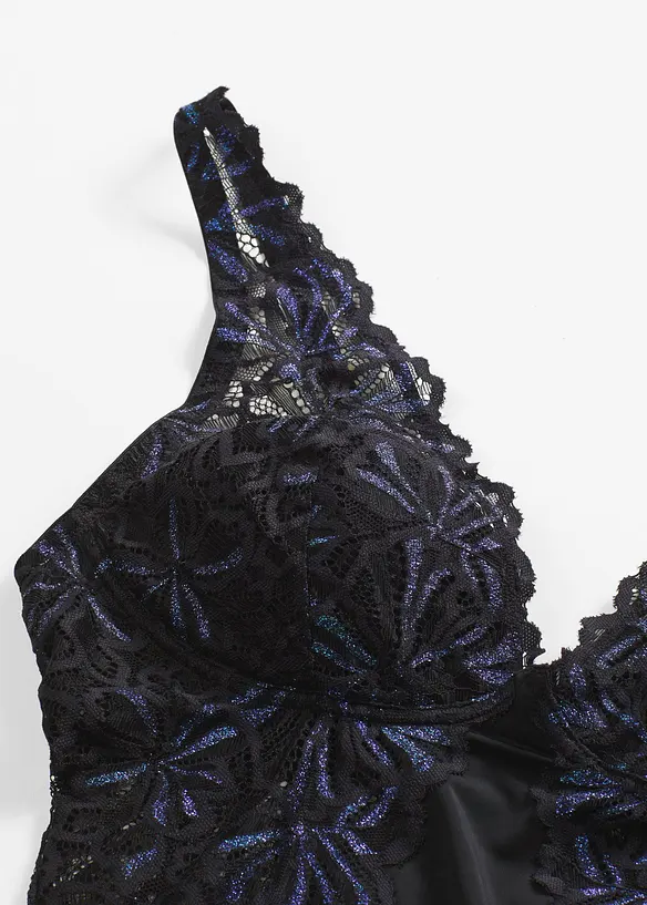 Body met glanzend garen, bonprix