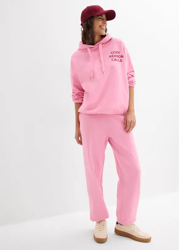 Oversized sweater van katoen, bonprix