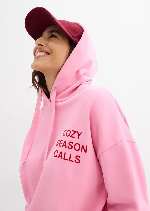 Oversized sweater van katoen, bonprix