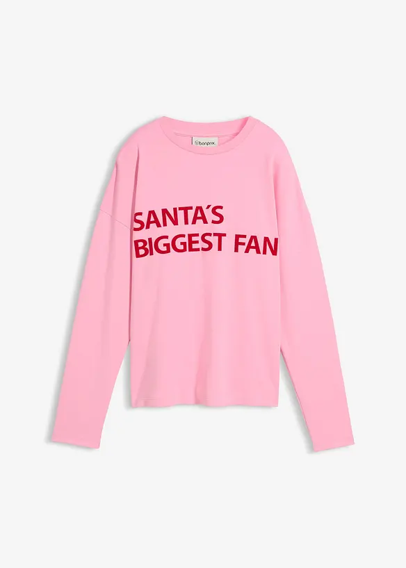 Oversized shirt van katoen, bonprix