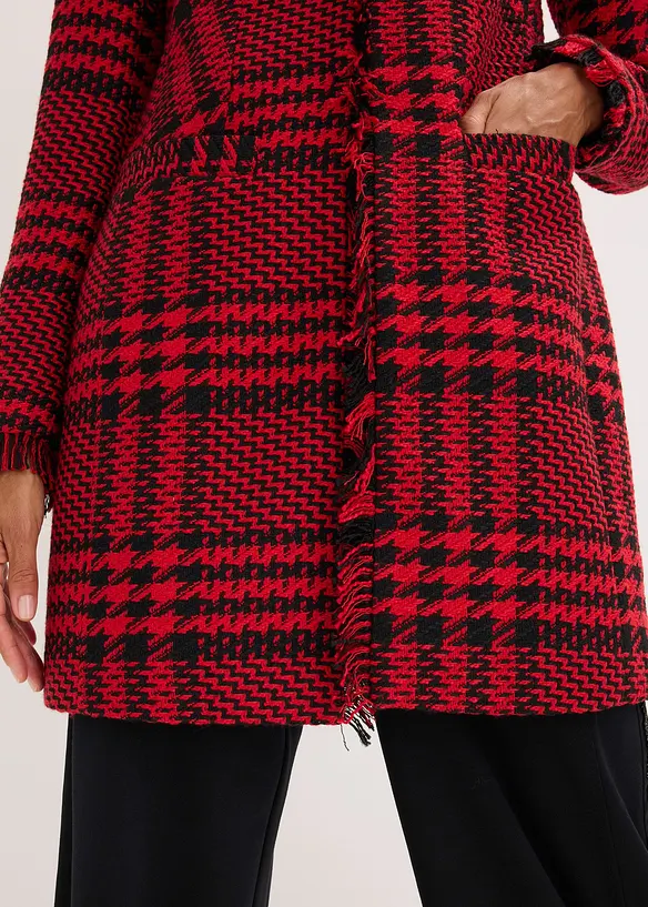 Lange blazer van bouclé, bonprix