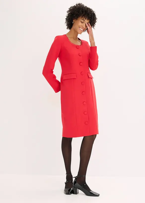 Blazerjurk met kant, bonprix