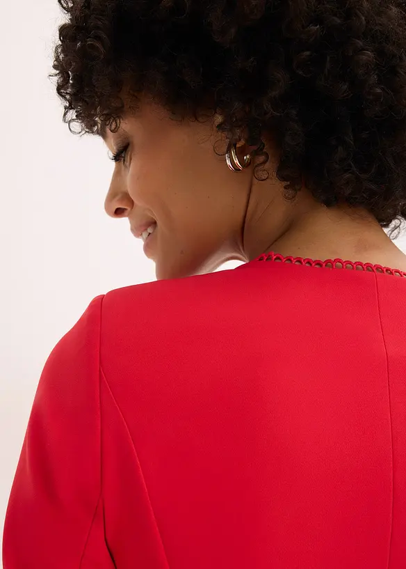 Blazerjurk met kant, bonprix