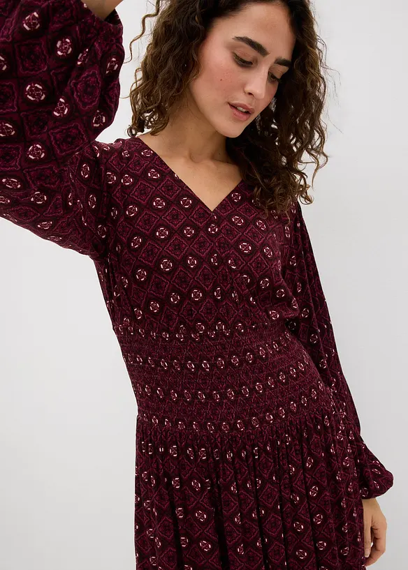 Mini jurk van soepelvallende viscose, bonprix