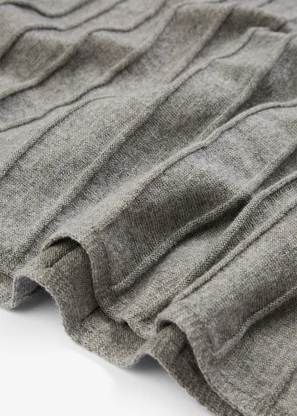 Gebreide rok met merino wol, bonprix