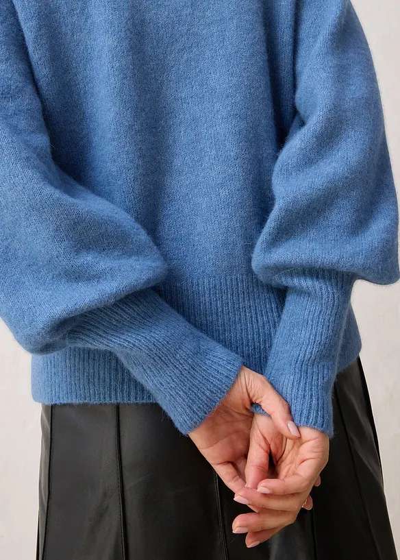 Wollen trui met alpacawol, bonprix