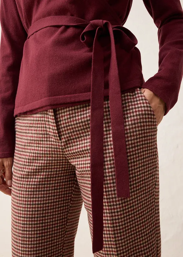 Wikkelvest met merinowol, bonprix