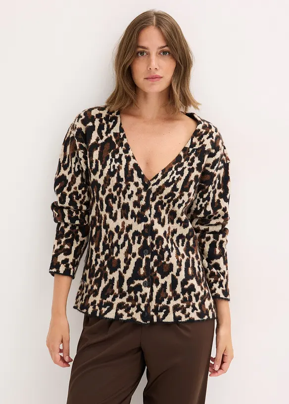 Jacquard vest, bonprix