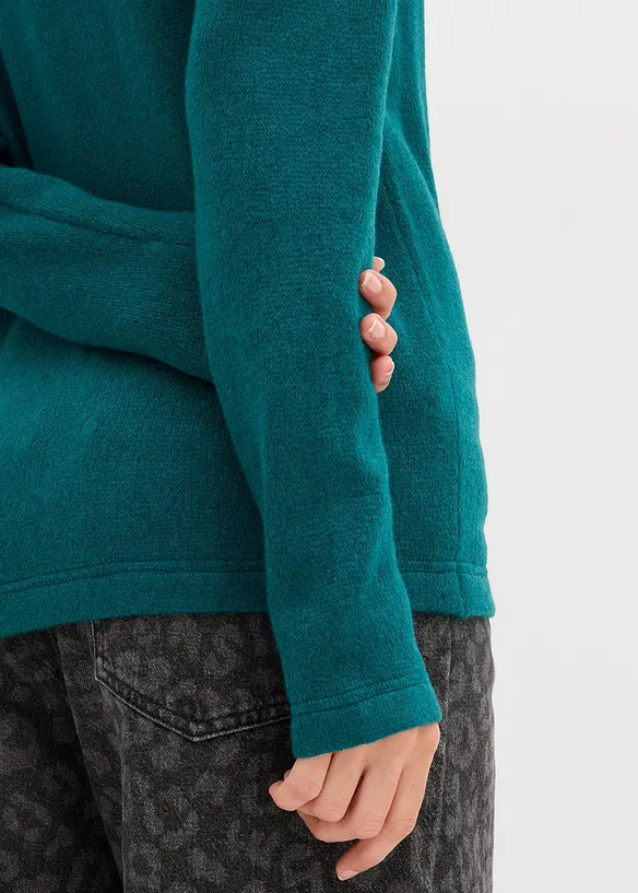 Accentuerend gebreid shirt, bonprix