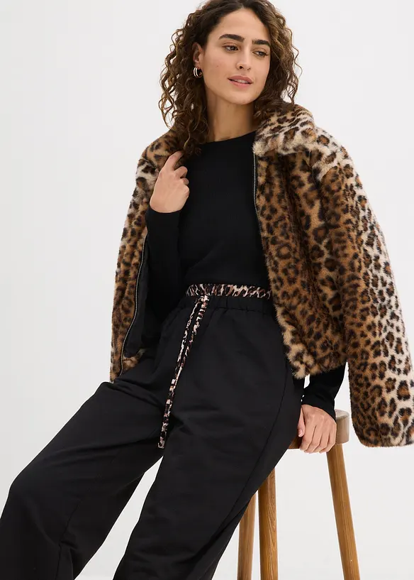 Sweatpants met contrasterende tailleband, bonprix