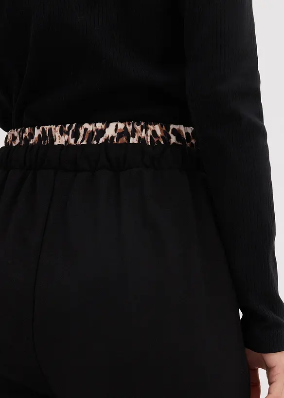 Sweatpants met contrasterende tailleband, bonprix