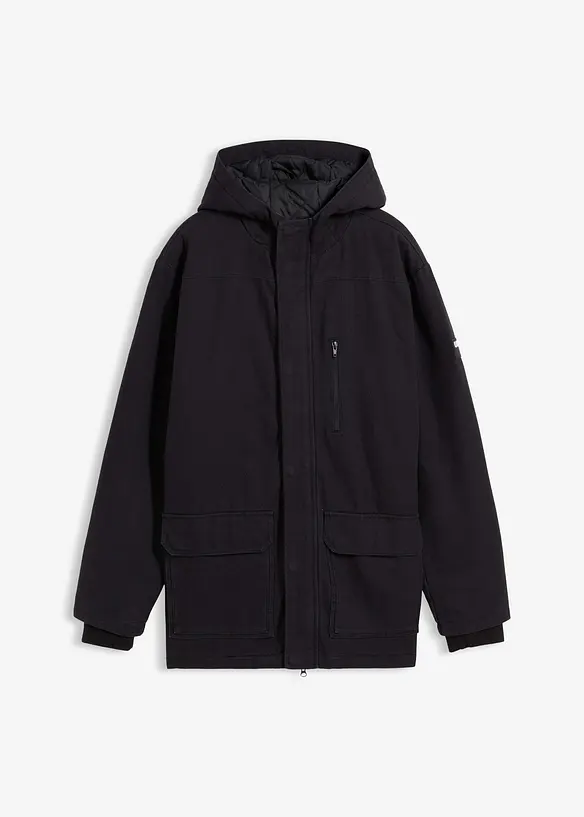 Robuuste winterjas van canvas, bonprix