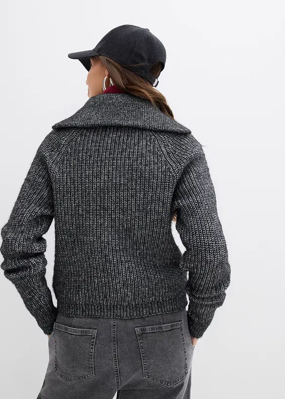 Schipperstrui van een zachte wolmix, bonprix