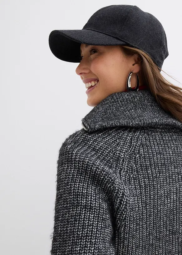 Schipperstrui van een zachte wolmix, bonprix