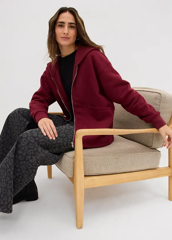 Oversized sweatvest, bonprix