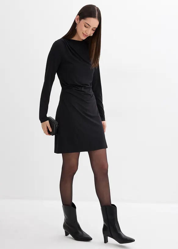 Jurk met boothals, bonprix