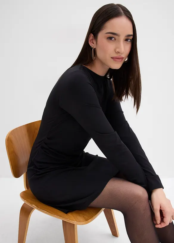 Jurk met boothals, bonprix