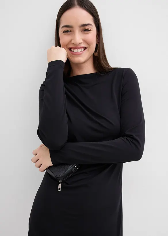 Jurk met boothals, bonprix