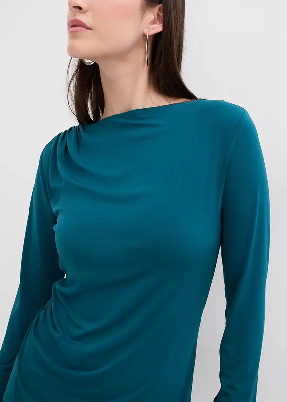 Jurk met boothals, bonprix