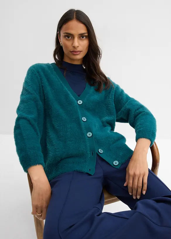 Vest van een viscosemix, bonprix