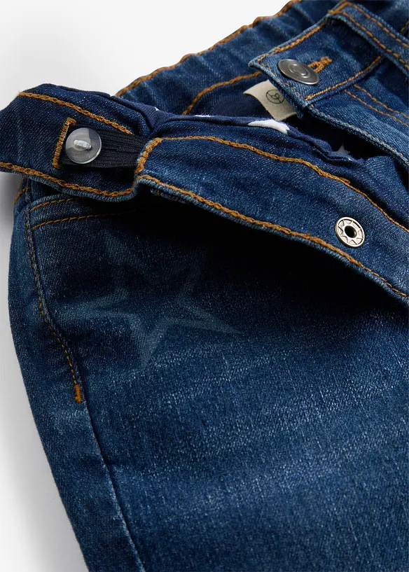 Thermo bootcut jeans, mid waist, bonprix