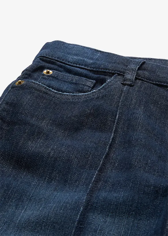 Wide leg jeans, mid waist, bonprix