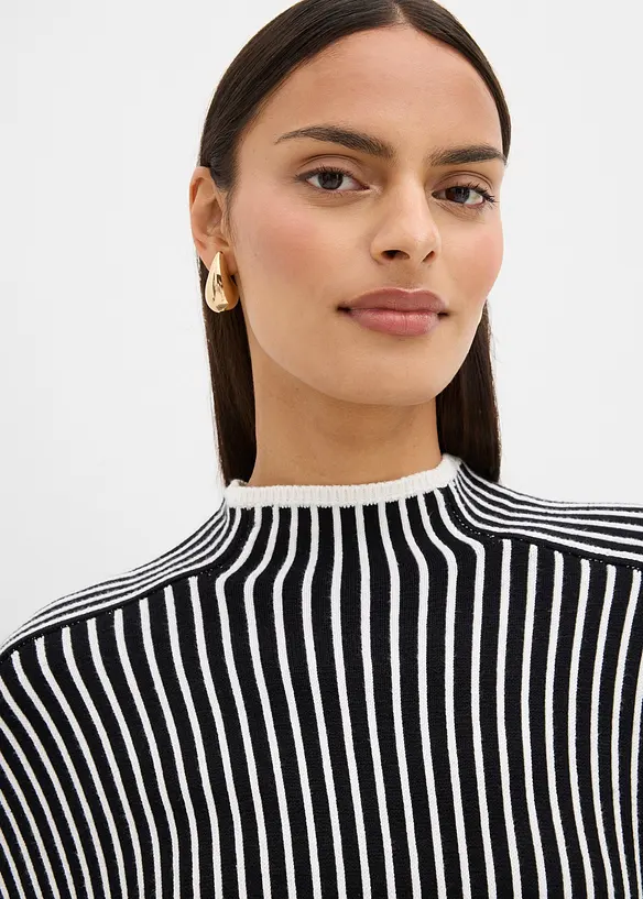 Trui met turtleneck van viscose-mix, bonprix