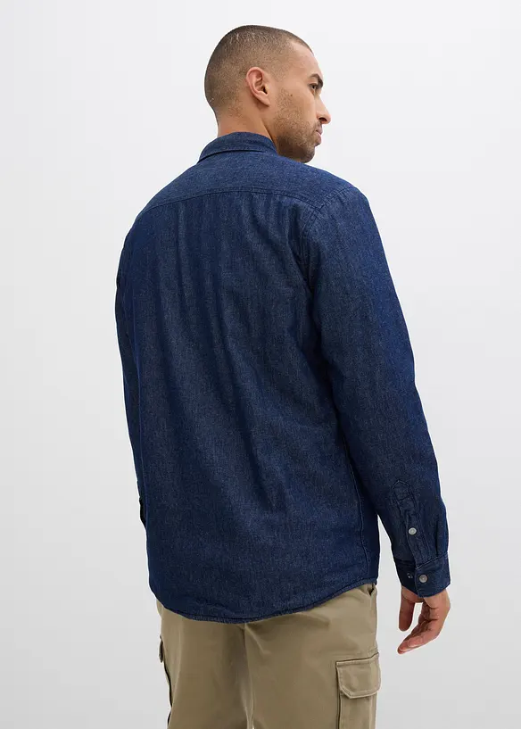 Spijkerhemd, warm gevoerd, bonprix