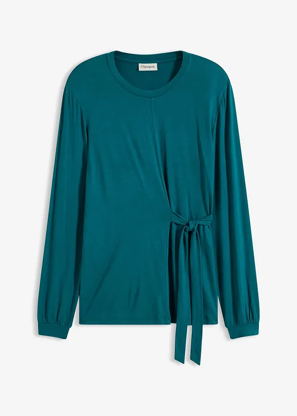 Longsleeve in een zachte viscosemix, bonprix