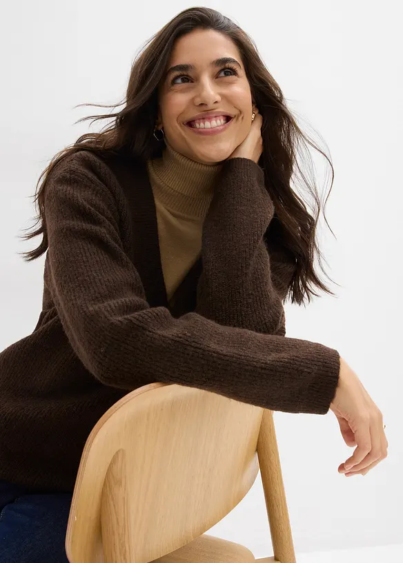 Trui met V-hals, bonprix