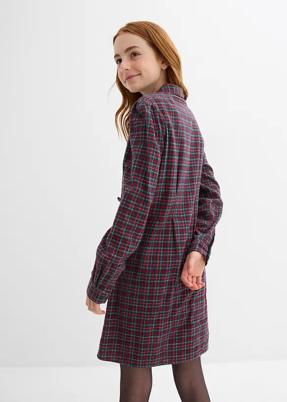 Overhemdjurk van flanel, bonprix