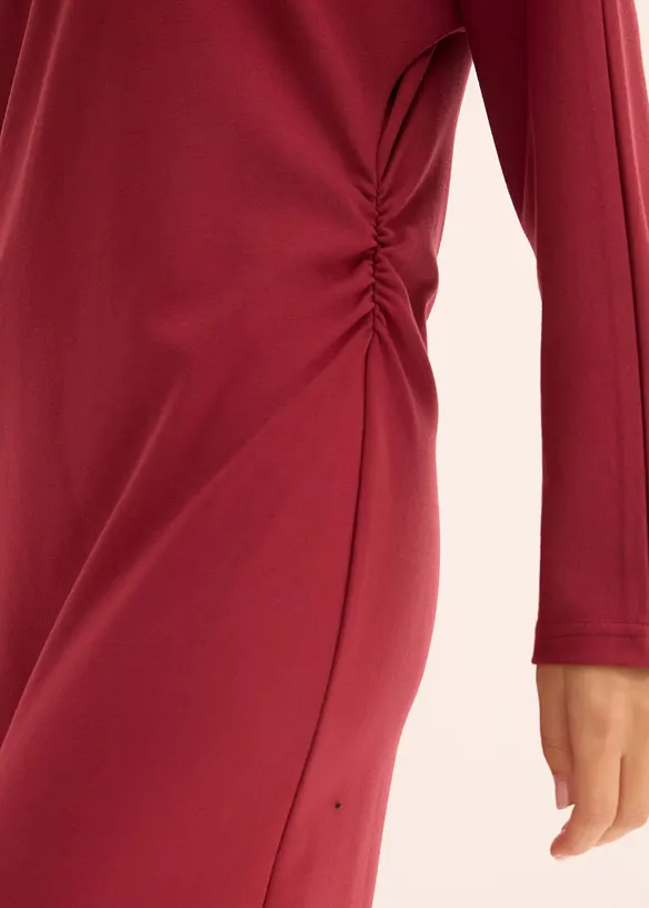 Midi jurk van comfortabel Punto di Roma, bonprix