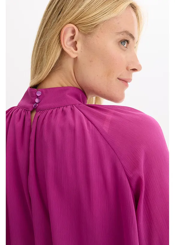 Chiffon jurk met volants, bonprix