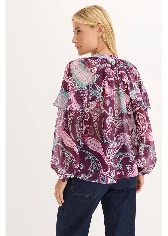 Tuniek met volants, bonprix