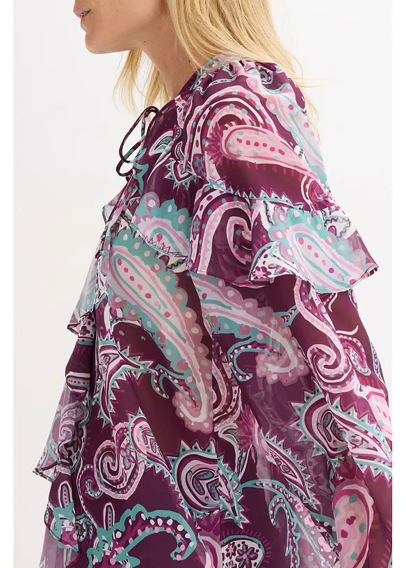 Tuniek met volants, bonprix