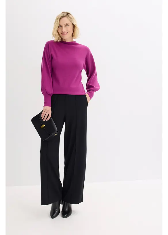 Oversized trui in een viscosemix, bonprix