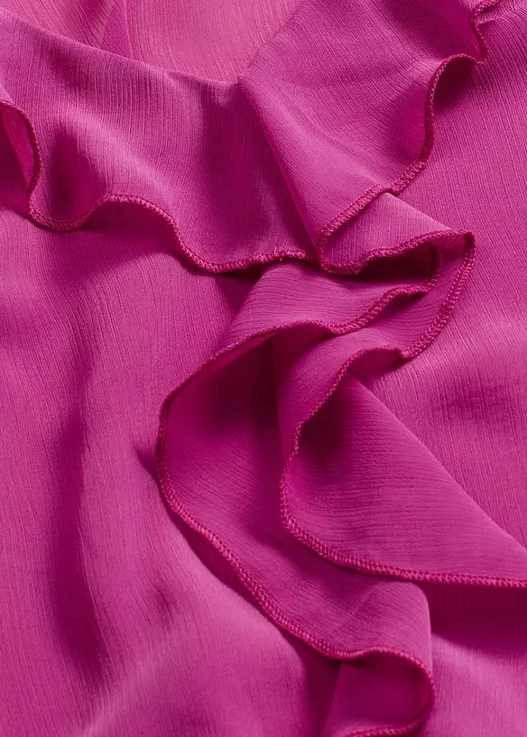 Blouse met volants, bonprix