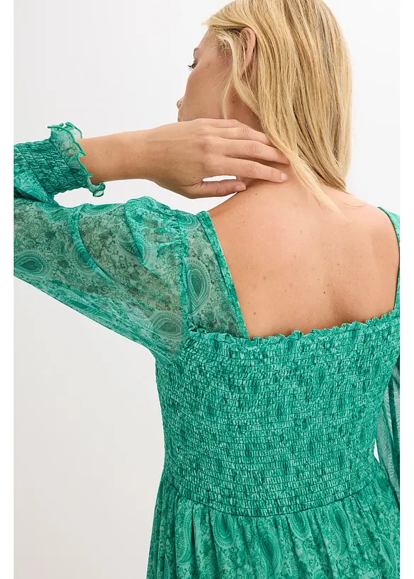 Jersey maxi jurk, bonprix