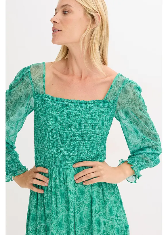 Jersey maxi jurk, bonprix